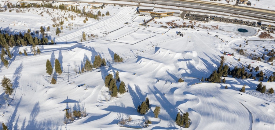 Wintersport in Woodward Park City.